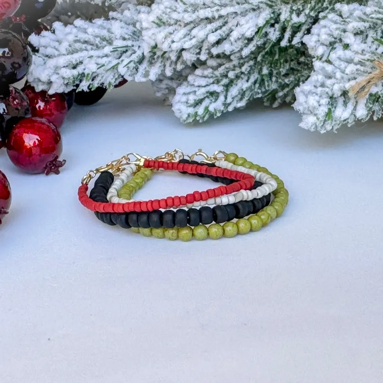 Don't Be A Basic Grinch Stacking Set - Set of 3 or Each - Unisex Options