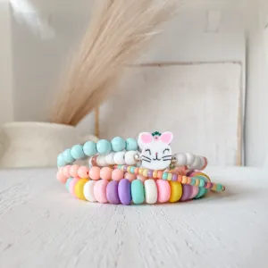 Easter Candy Bracelet Stacking Set - Set of 3 or Each