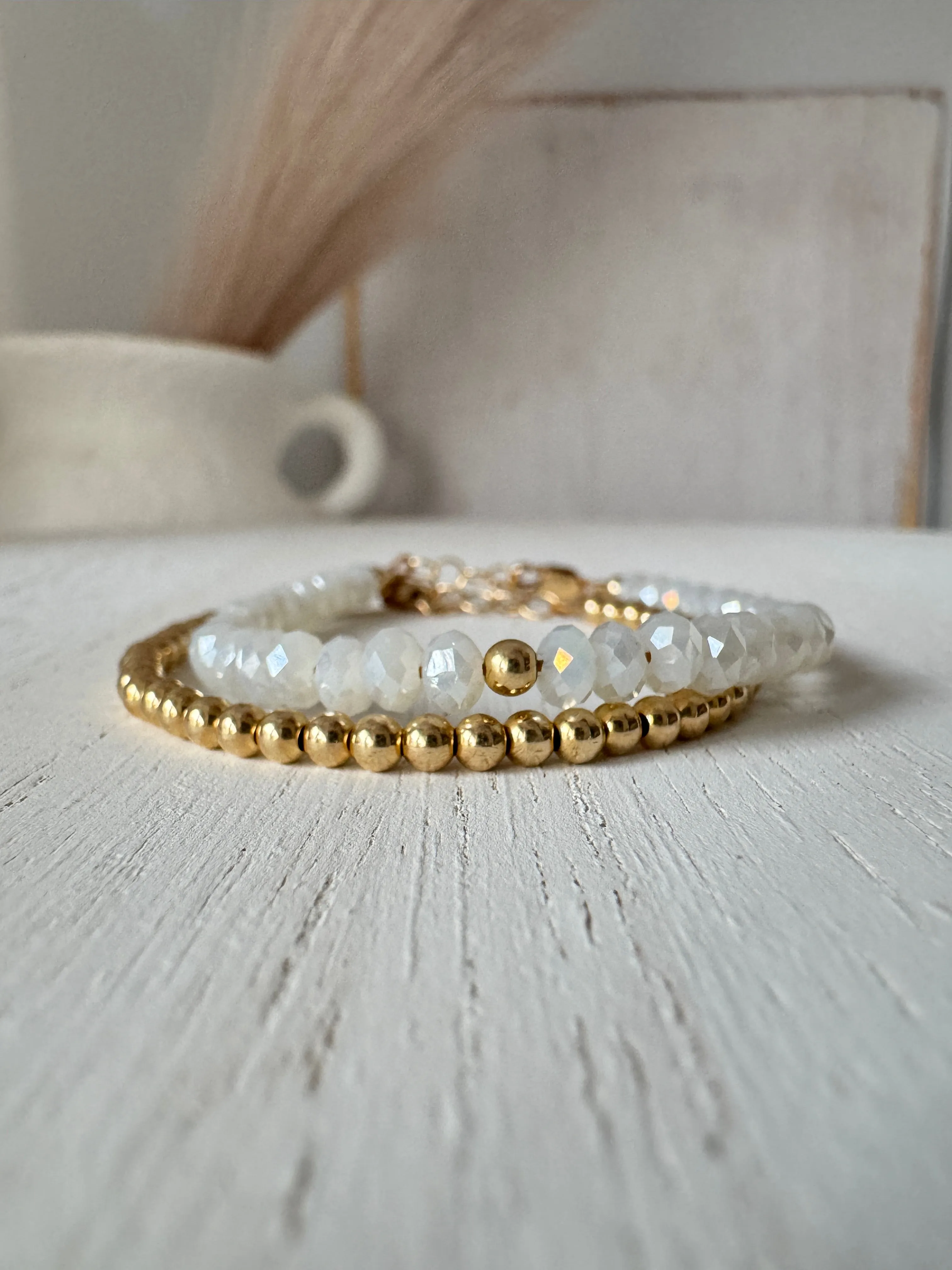 Easter Floral Bracelet Stacking Set - Set of 3 or Each