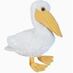 Eco Kins Pelican White 12"| Stuffed Animal