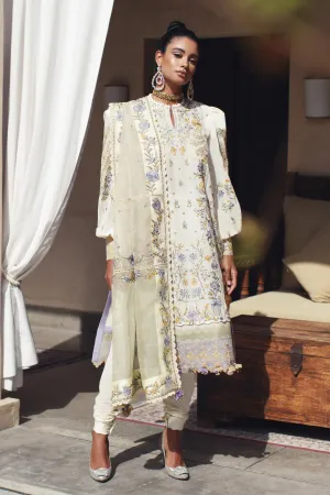 EL22-11 B (NEZIHA)  | Elan Lawn 2022 | Unstitched Embroidered Lawn Suit