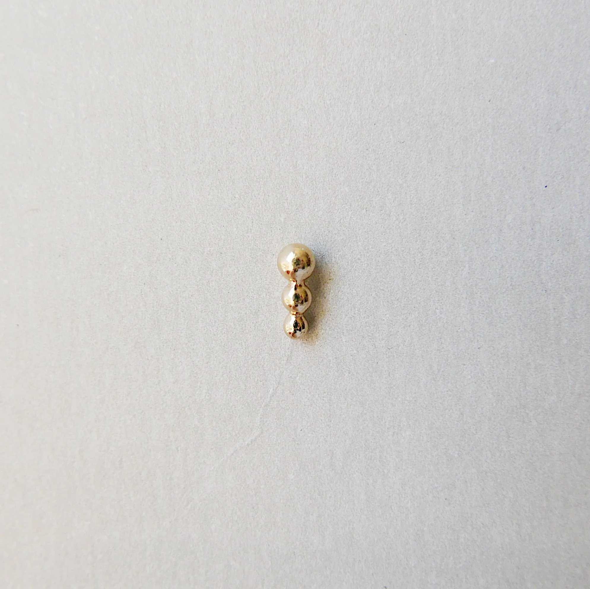 Ellipsis Stud Earring