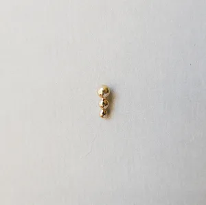 Ellipsis Stud Earring