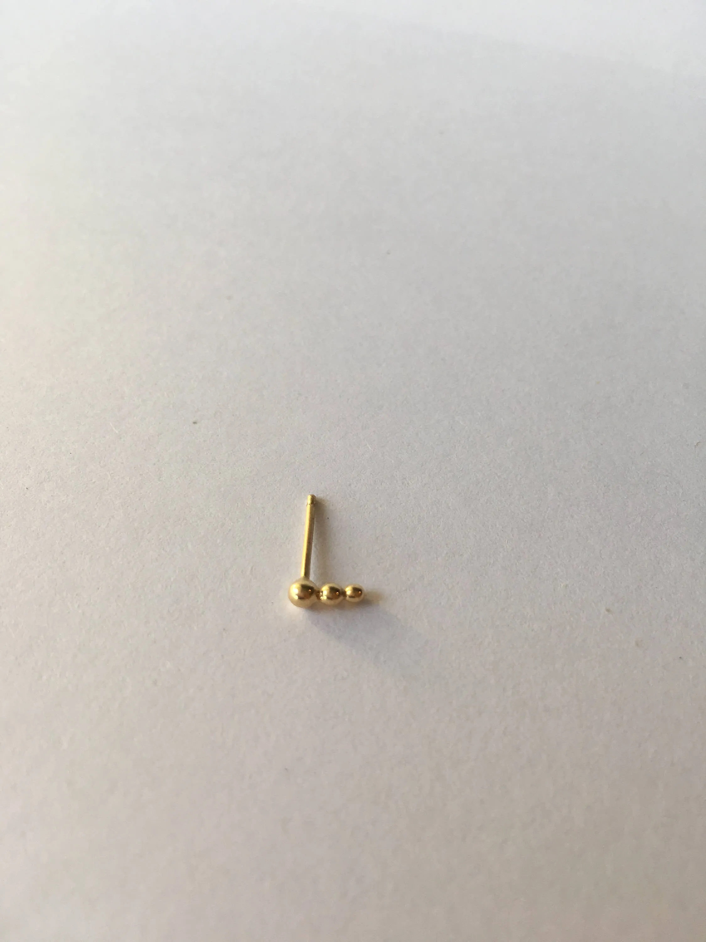 Ellipsis Stud Earring