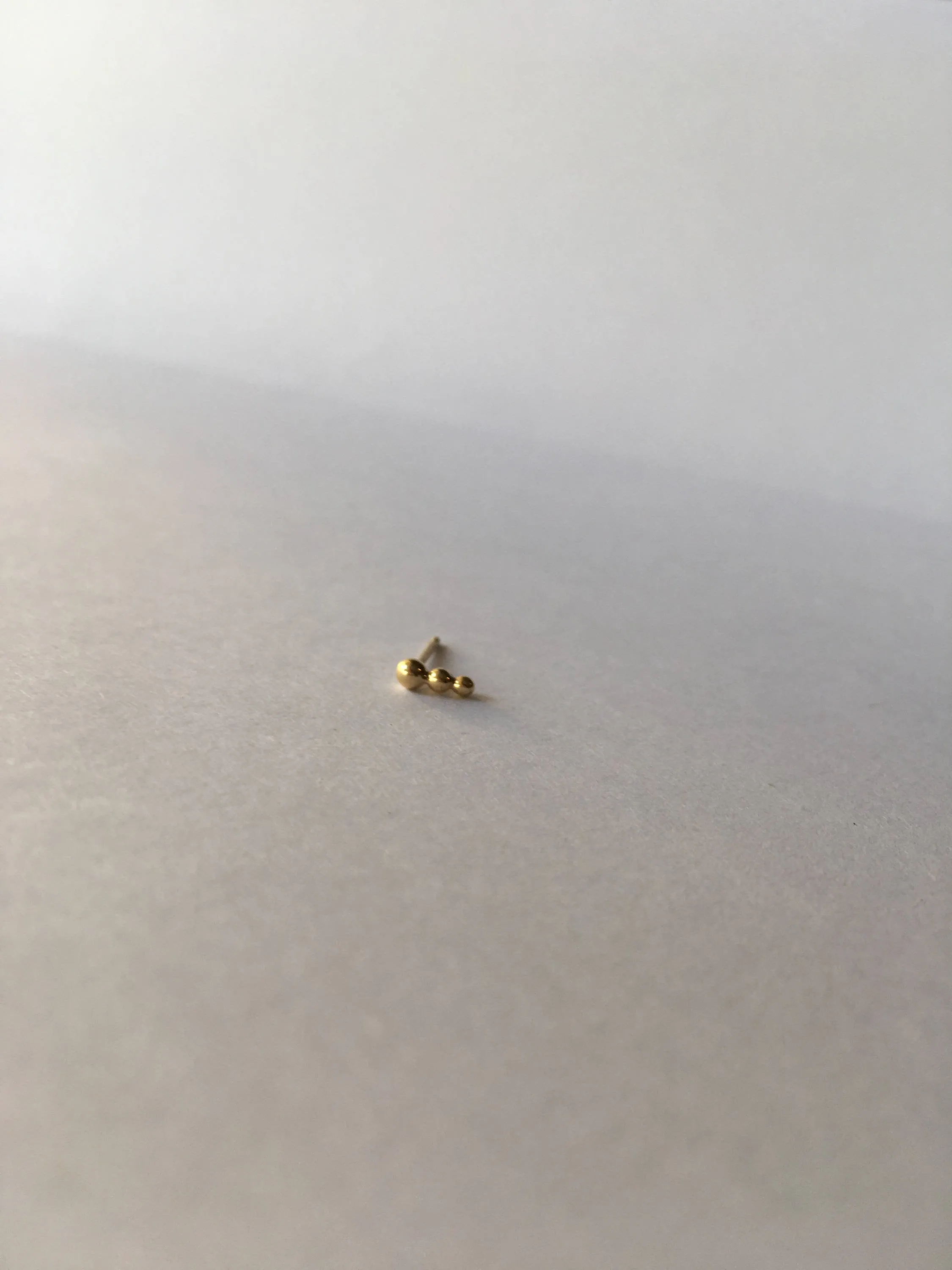 Ellipsis Stud Earring