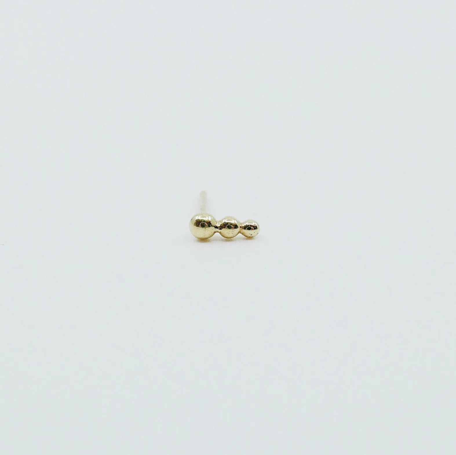 Ellipsis Stud Earring