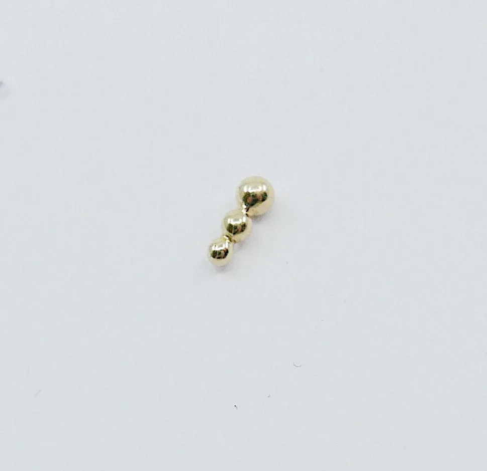 Ellipsis Stud Earrings