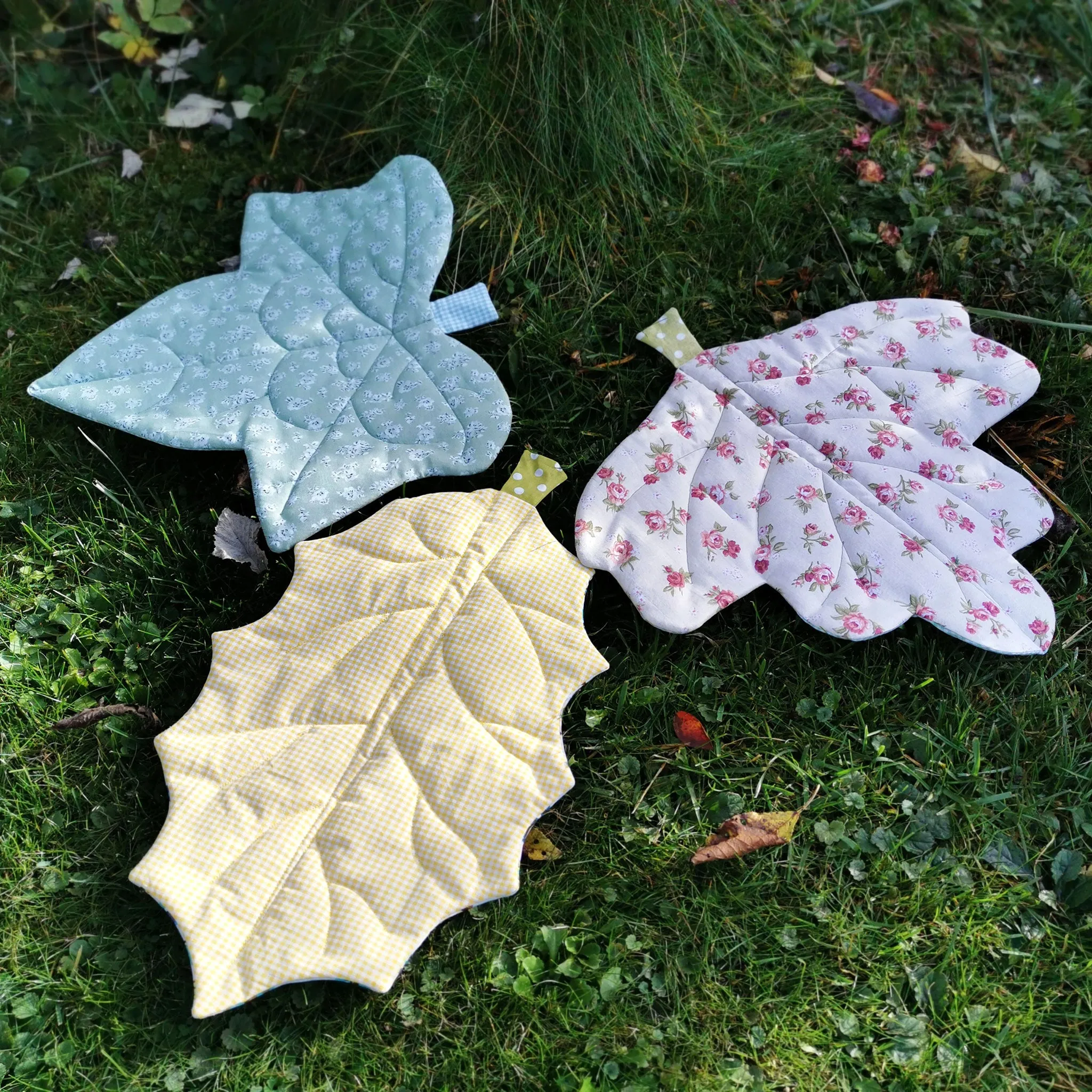 Euro Leaf Sewing Patterns - Mini ~ 5 leaf shapes in mini sizes