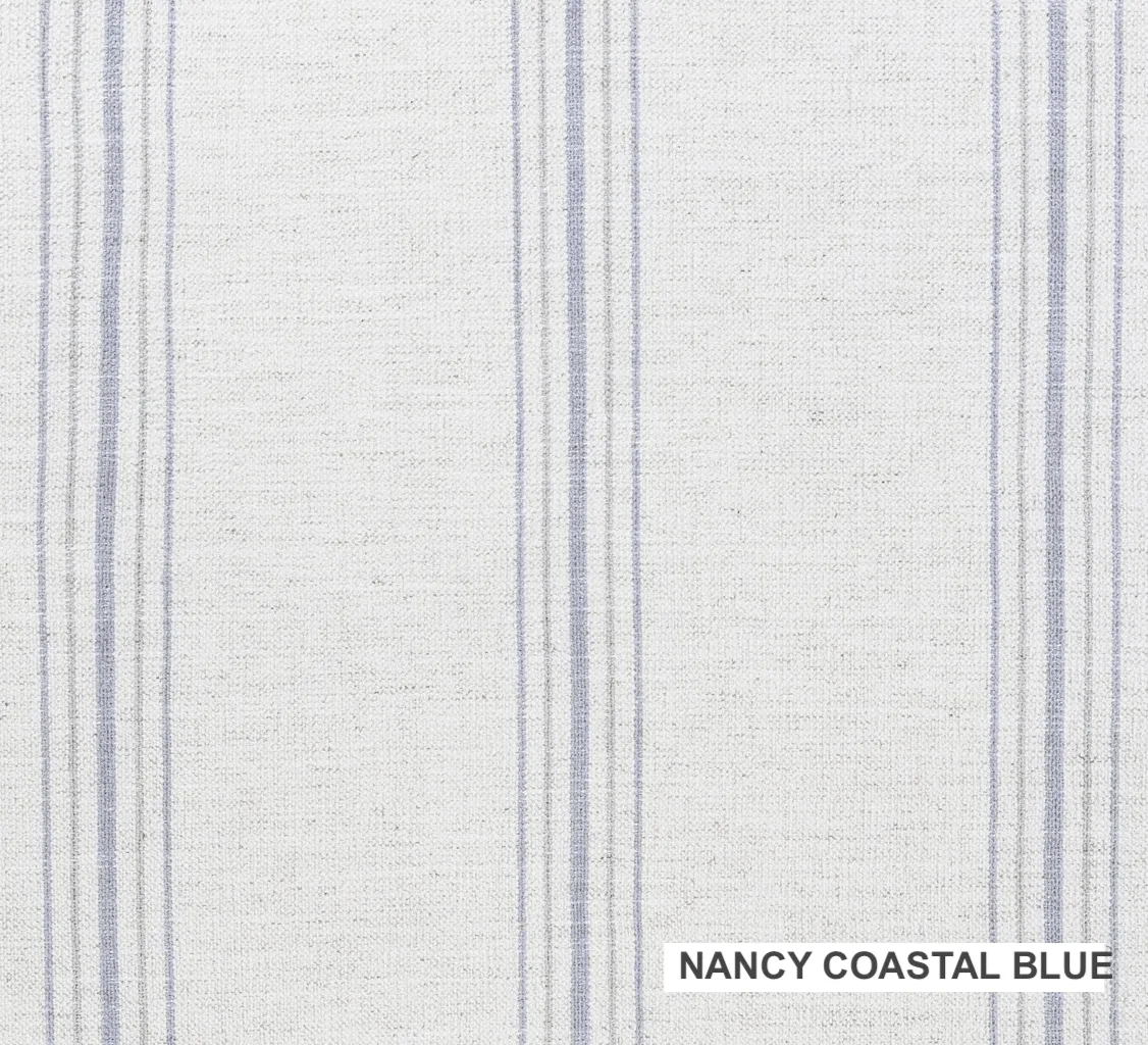 Fabric Swatch: Nancy Coastal Blue- Harborside Collection