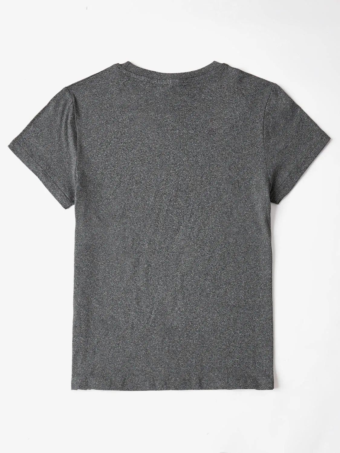 Faith Letter Graphic Round Neck Short Sleeve T-Shirt - Online Exclusive