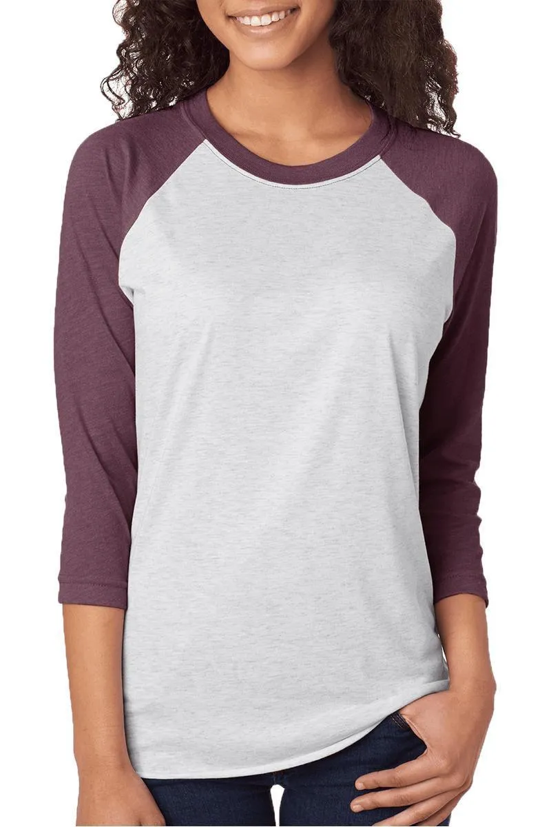 Fall On The Farm Tri-Blend Unisex 3/4 Raglan