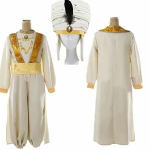 Fantasia Aladin Cosplay Luxo - Promoção Carnaval 2025