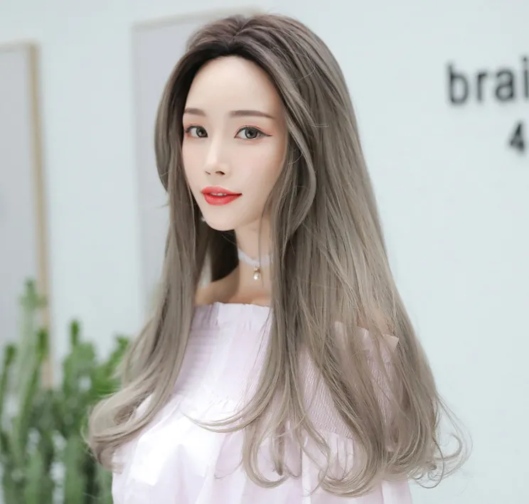 Fashion wave curls wig  KF82516