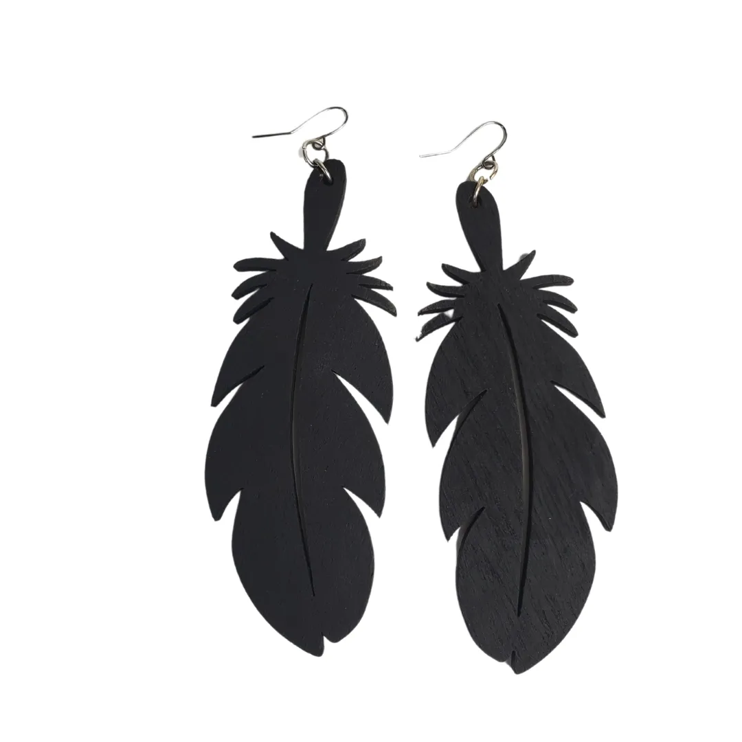 Feather Leaf Earring