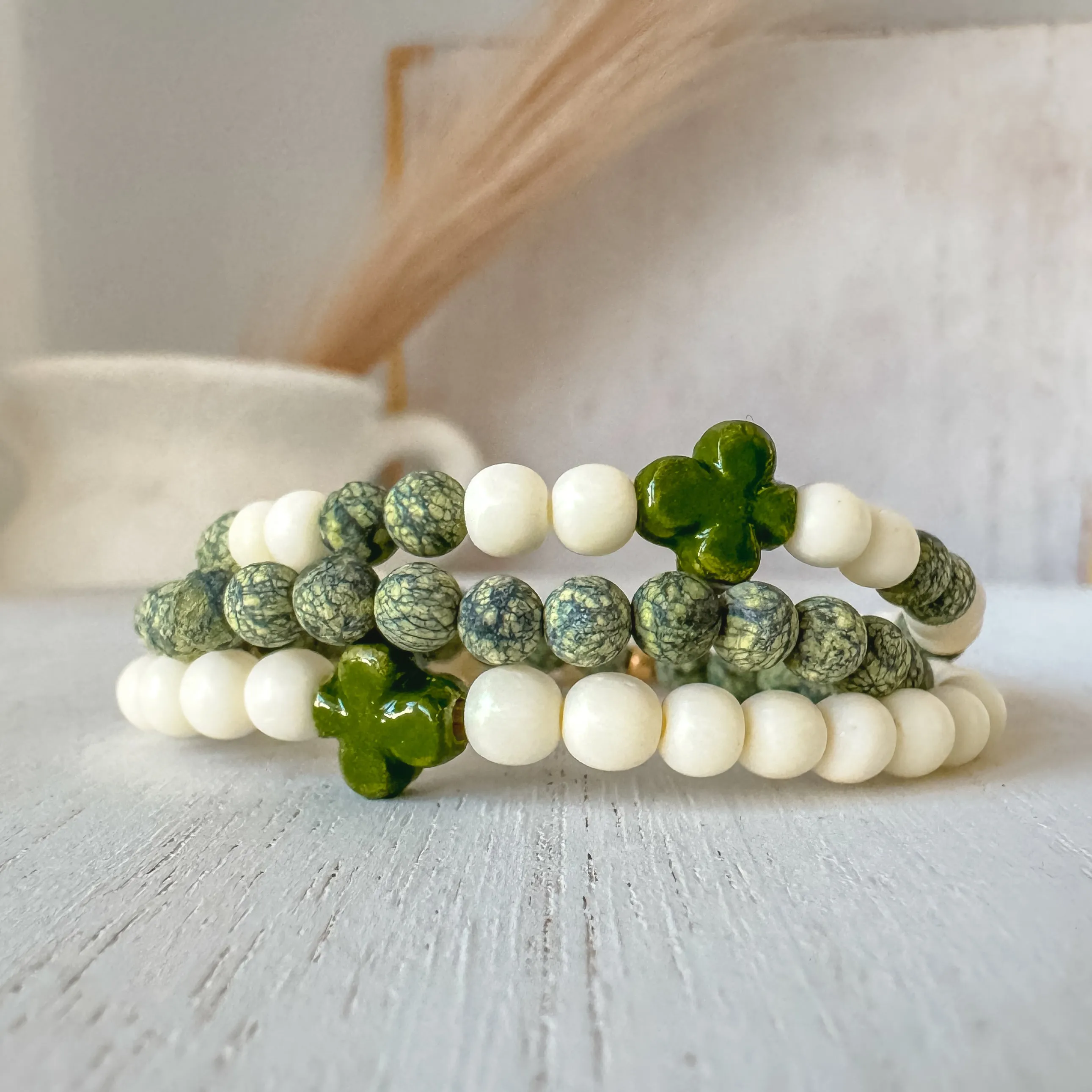 Feelin’ LUCKY Boys Saint Patrick’s Day Bracelets - Set of 3 or Each - Unisex Options