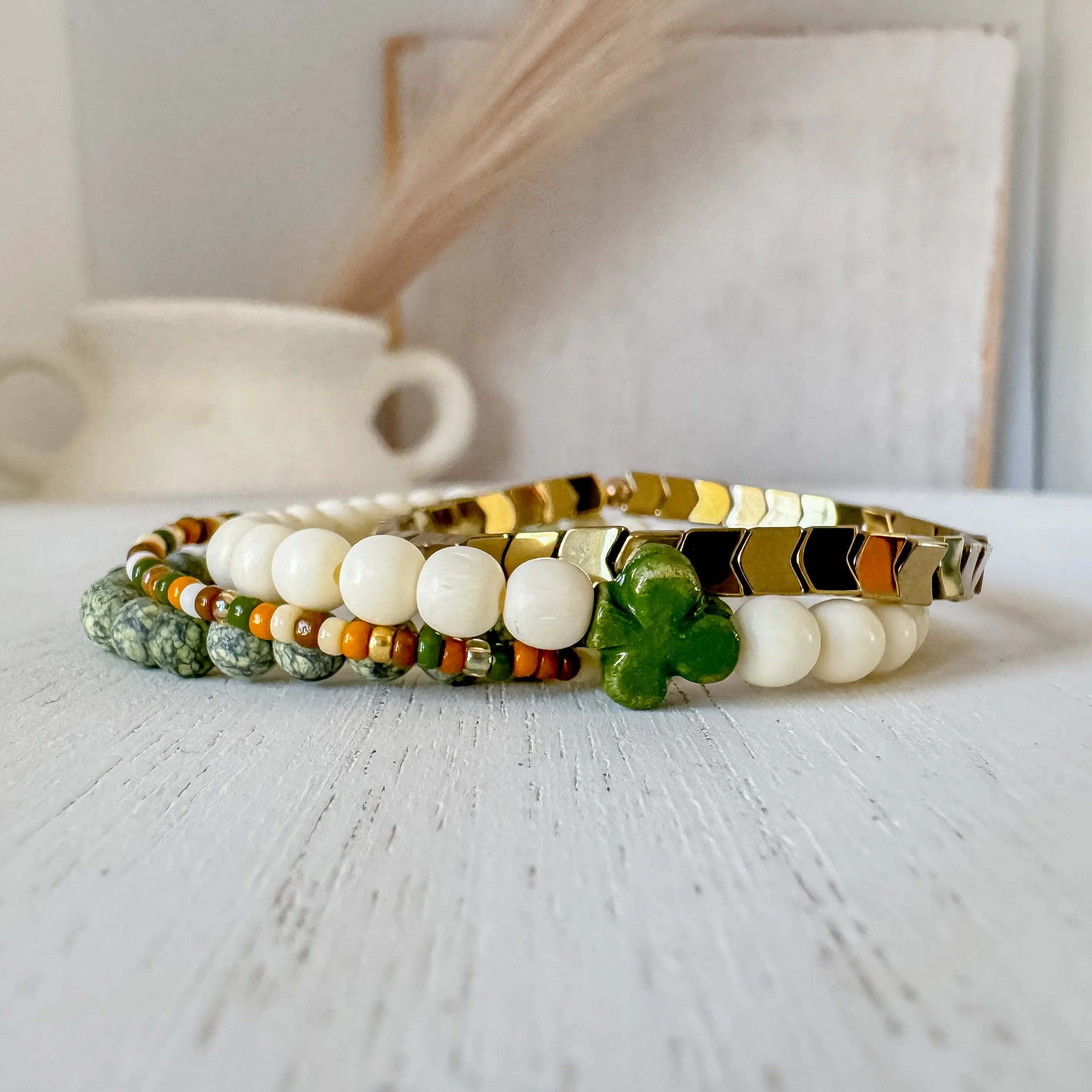 Feelin’ LUCKY Boys Saint Patrick’s Day Bracelets - Set of 3 or Each - Unisex Options