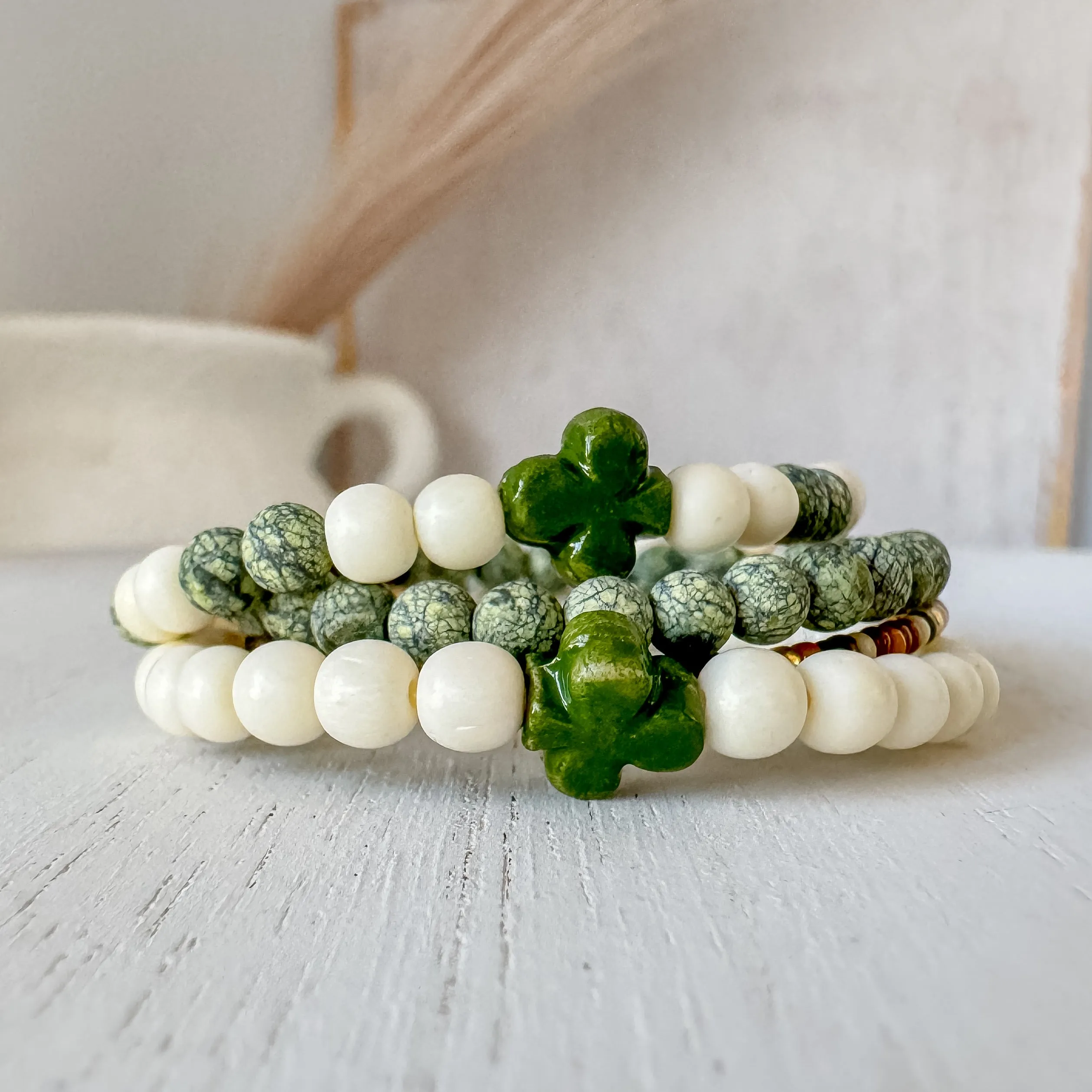 Feelin’ LUCKY Boys Saint Patrick’s Day Bracelets - Set of 3 or Each - Unisex Options