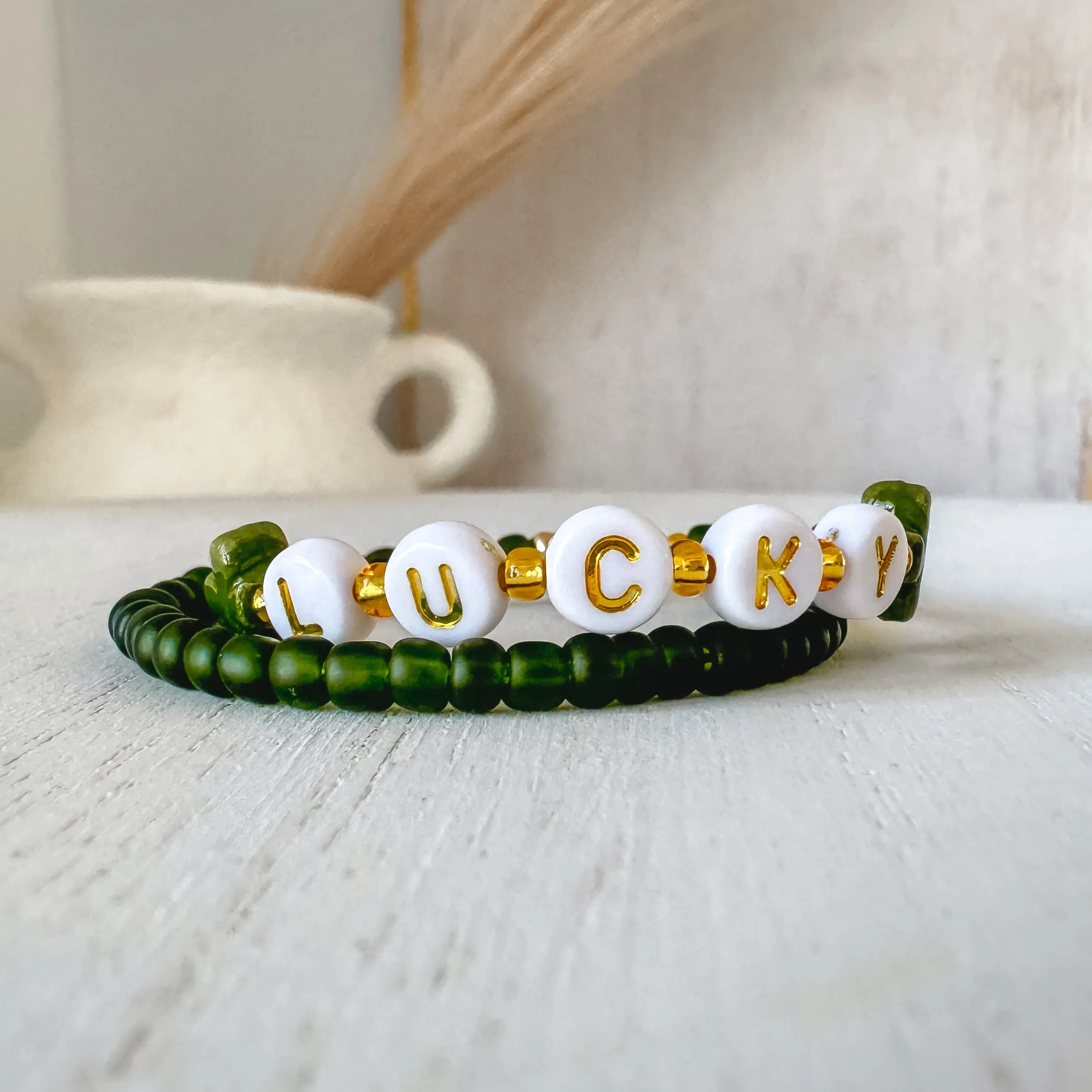 Feelin’ LUCKY Boys Saint Patrick’s Day Bracelets - Set of 3 or Each - Unisex Options