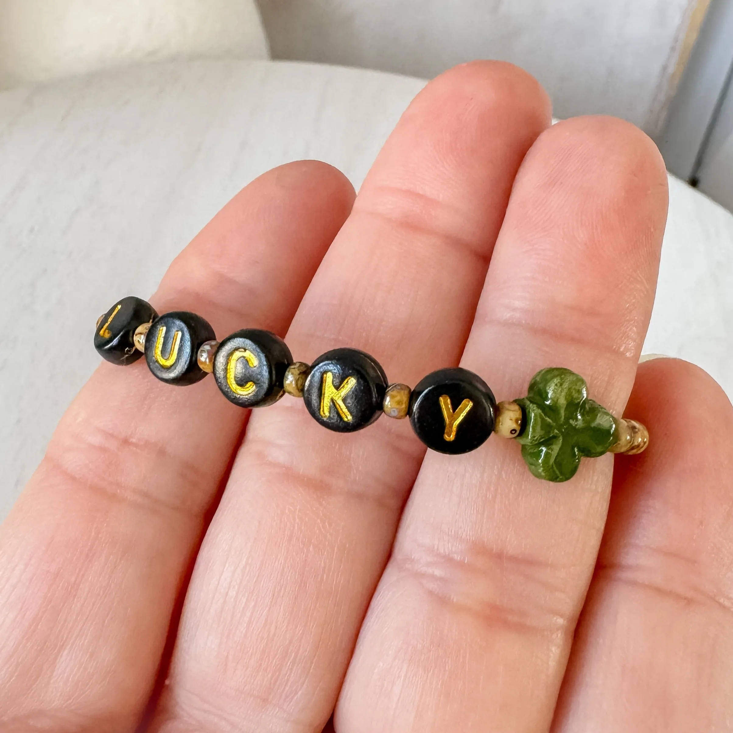 Feelin’ LUCKY Girls Saint Patrick’s Day Bracelets - Set of 3 or Each - Unisex Options