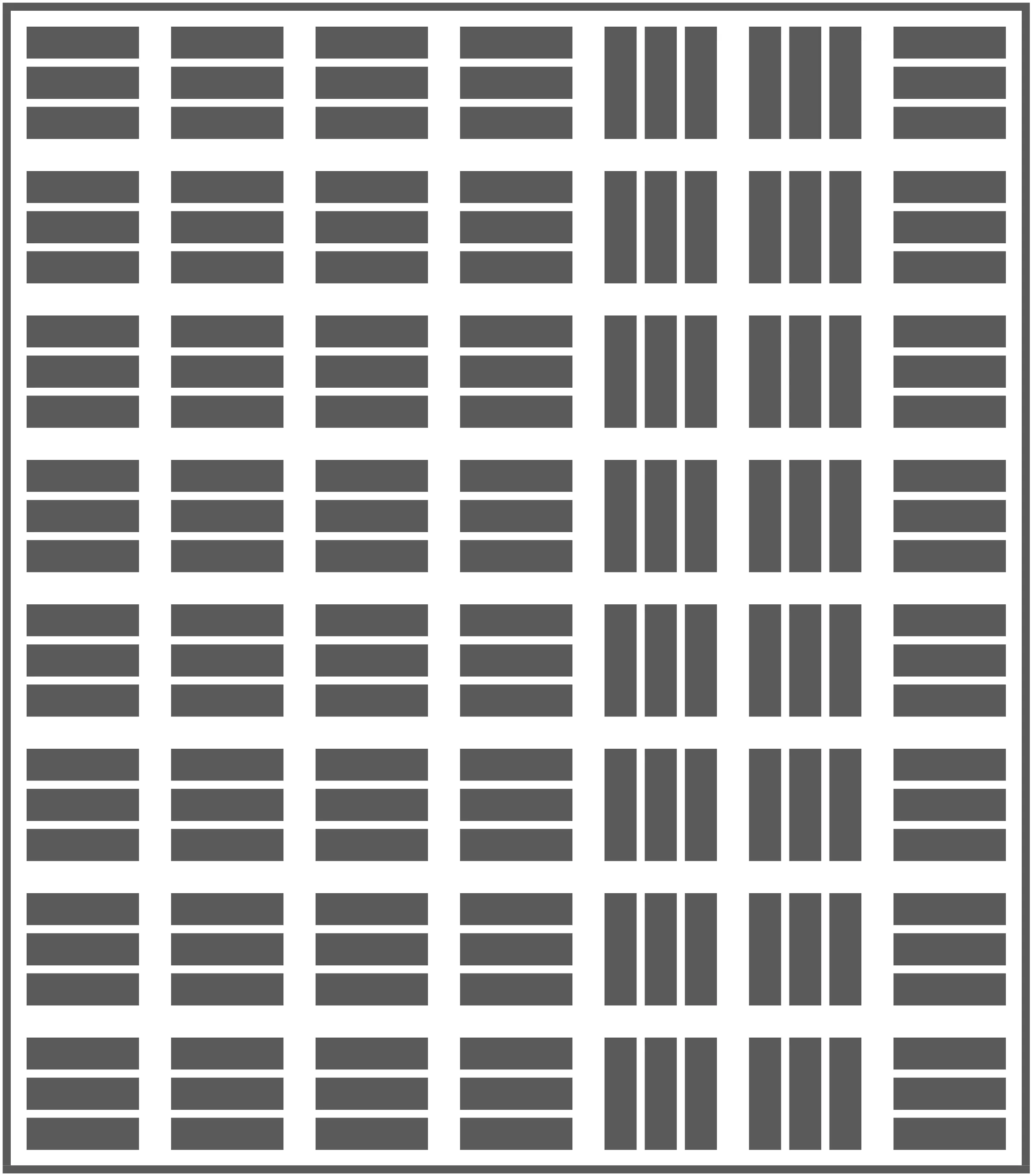 Fence Quilt Block Pattern
