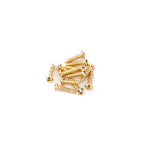 Fender Pure Vintage Tuning Machine Mounting Screws - Gold (12)