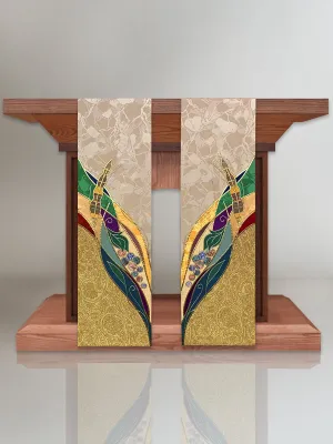 Festive Eucharistic Gold Altar Scarves (B)