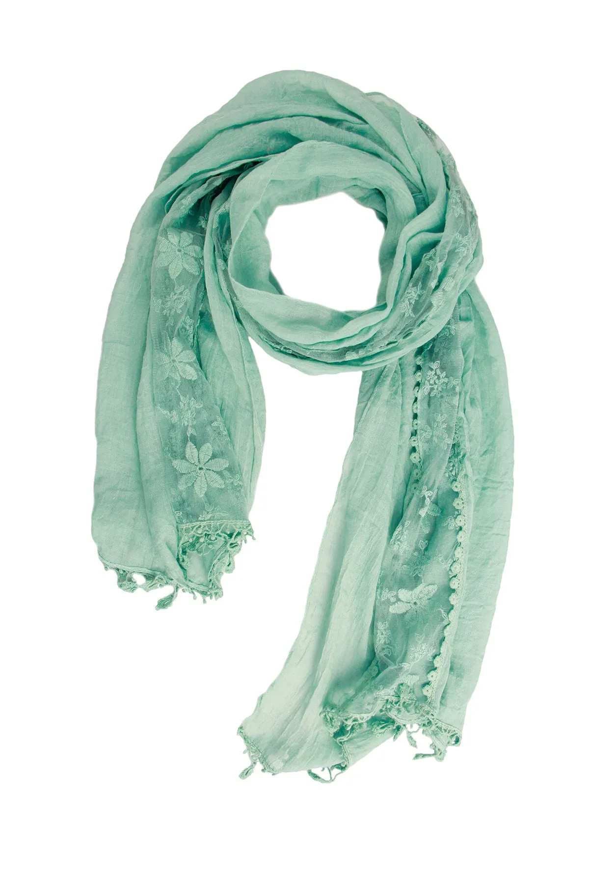 Floral Lace Scarf