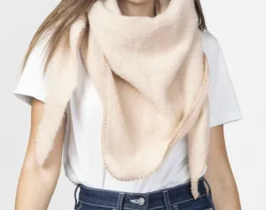 Florence Tie Scarf in Ivory