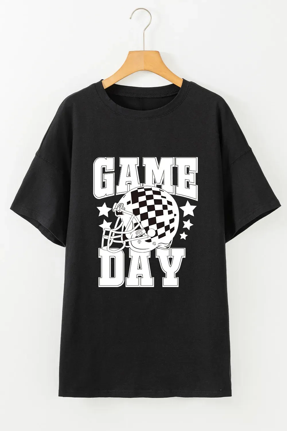 GAME DAY Round Neck Short Sleeve Tee