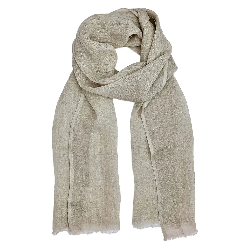 Gauze Linen Scarf by SLATE   SALT
