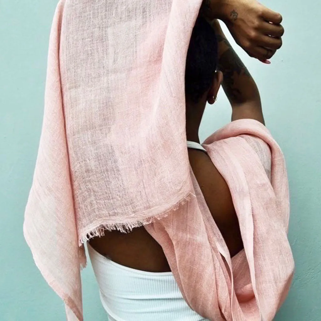 Gauze Linen Scarf by SLATE   SALT