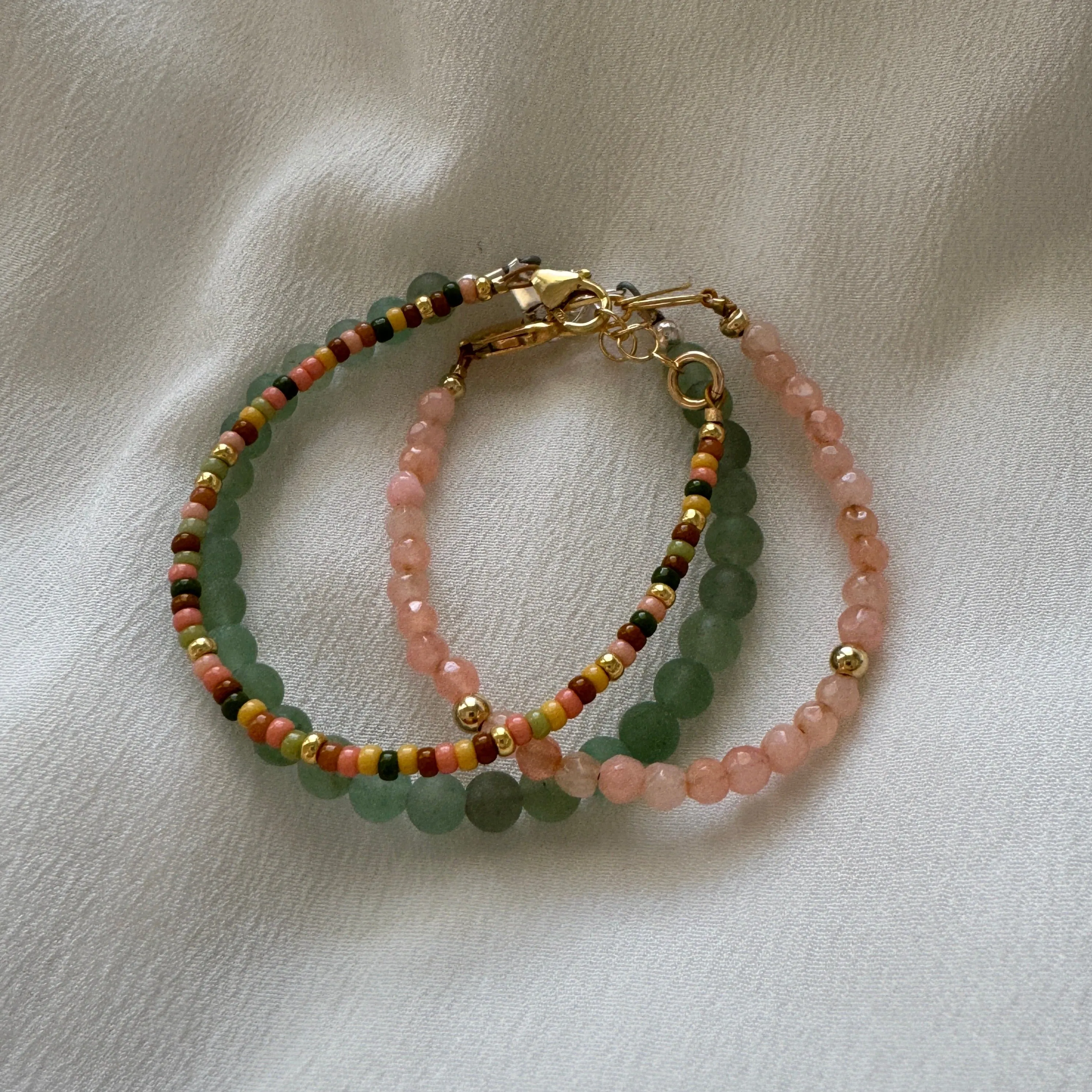 Gingerbread Girls Bracelet Stacking Set - Set of 3 or Each