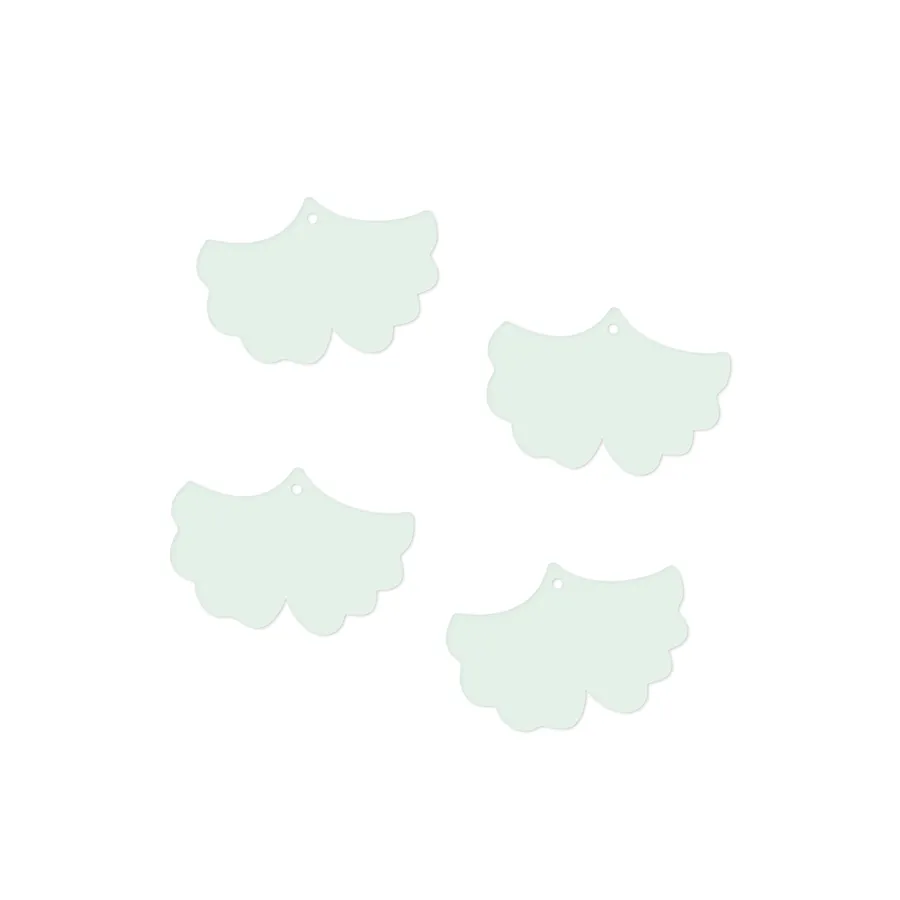Ginko Leaf Charms - 2 Pair
