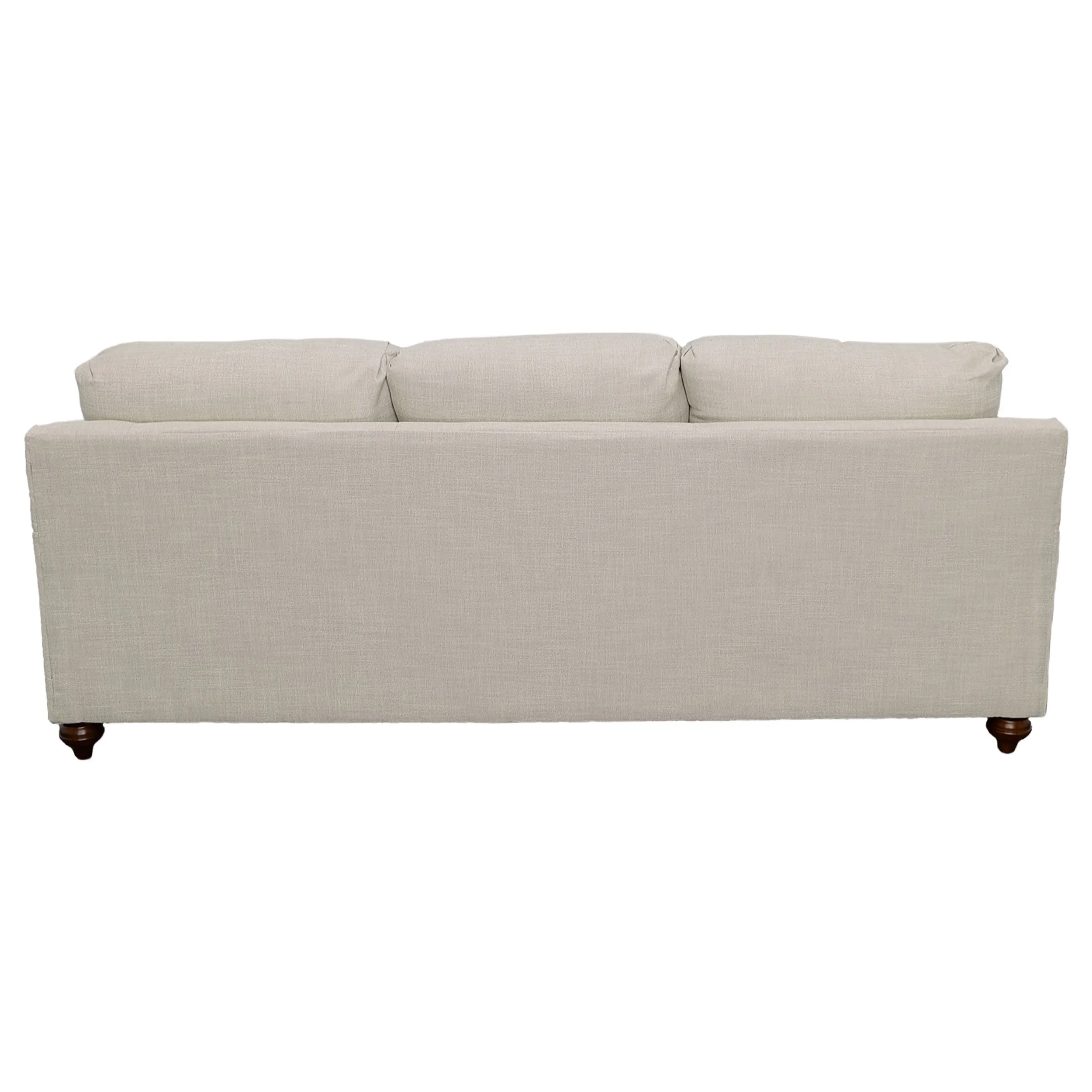 Glenn Upholstered English Arm Sofa Light Grey and Grey