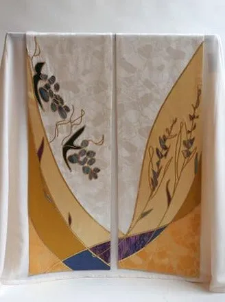 Gold Eucharistic Altar Scarves (D)