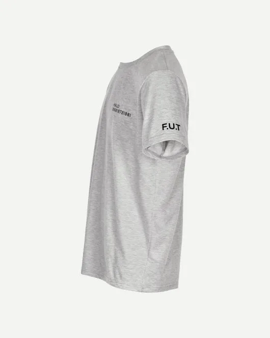 Halo Cotton Tee - Light Grey