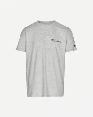 Halo Cotton Tee - Light Grey