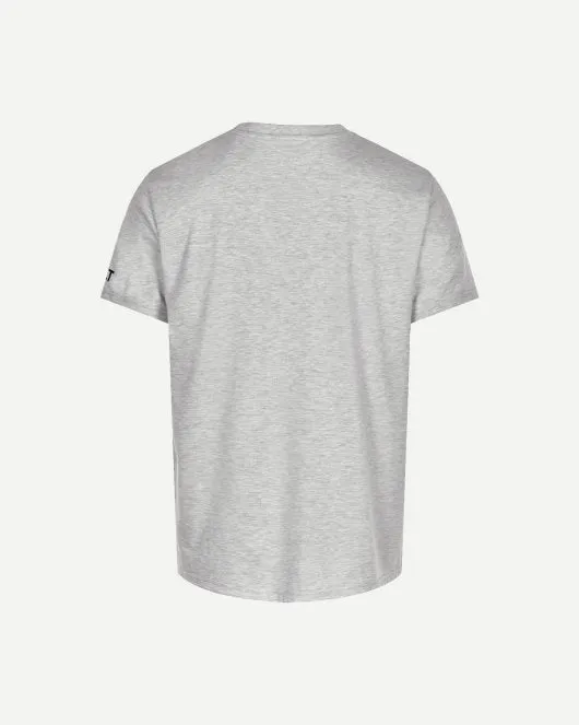 Halo Cotton Tee - Light Grey