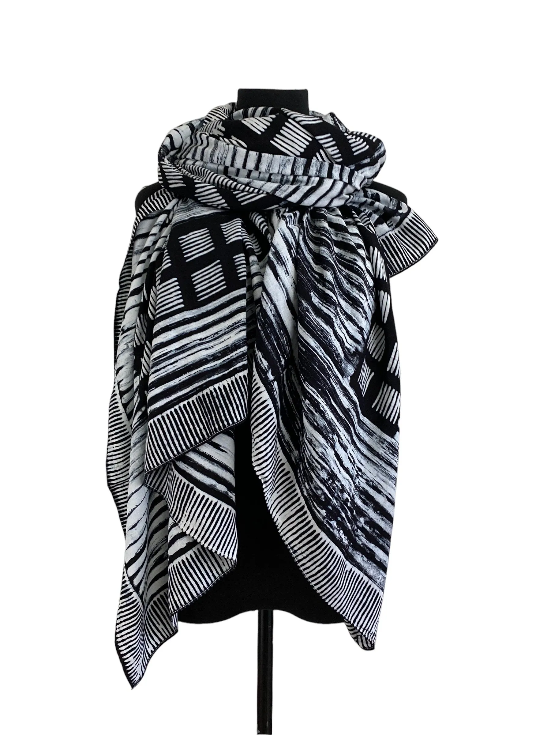 Hand Made Batik Love Scarf