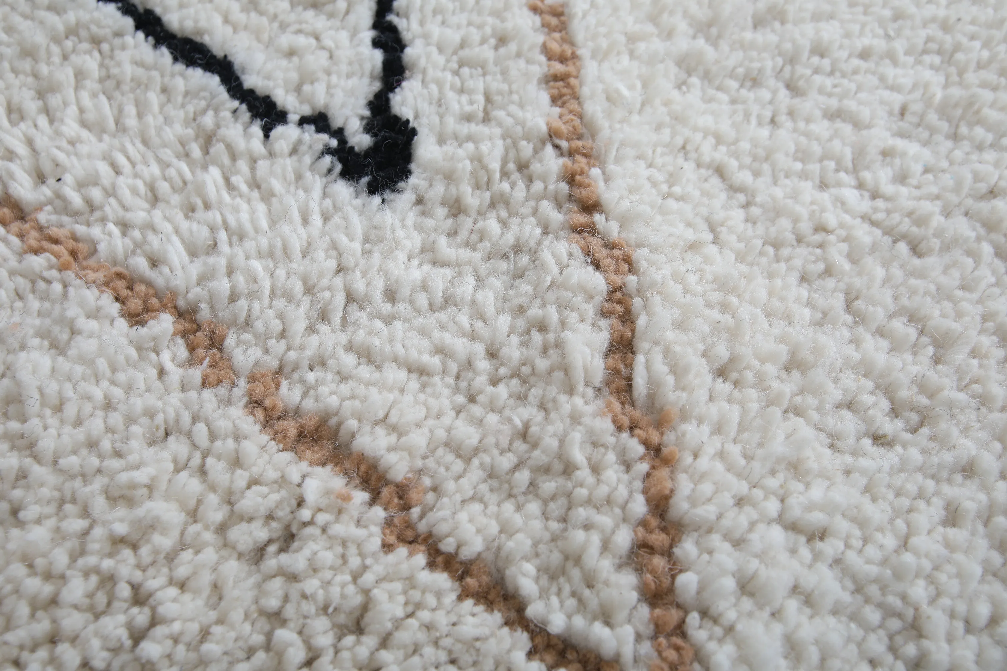 Handmade Beni ourain rug - Berber rug - Hand Knotted rug