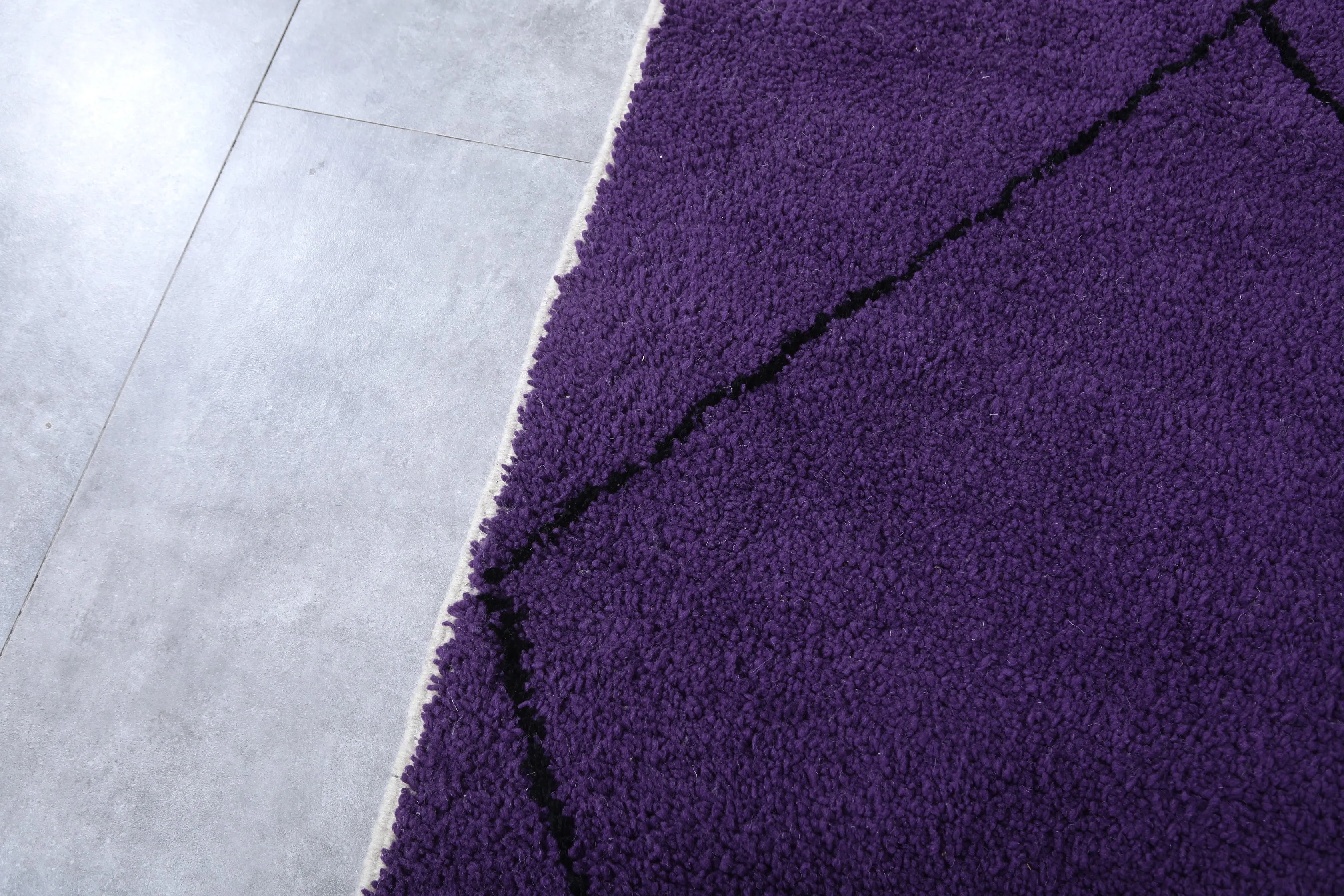 Handmade Beniourain rug - Berber rug - Wool rug