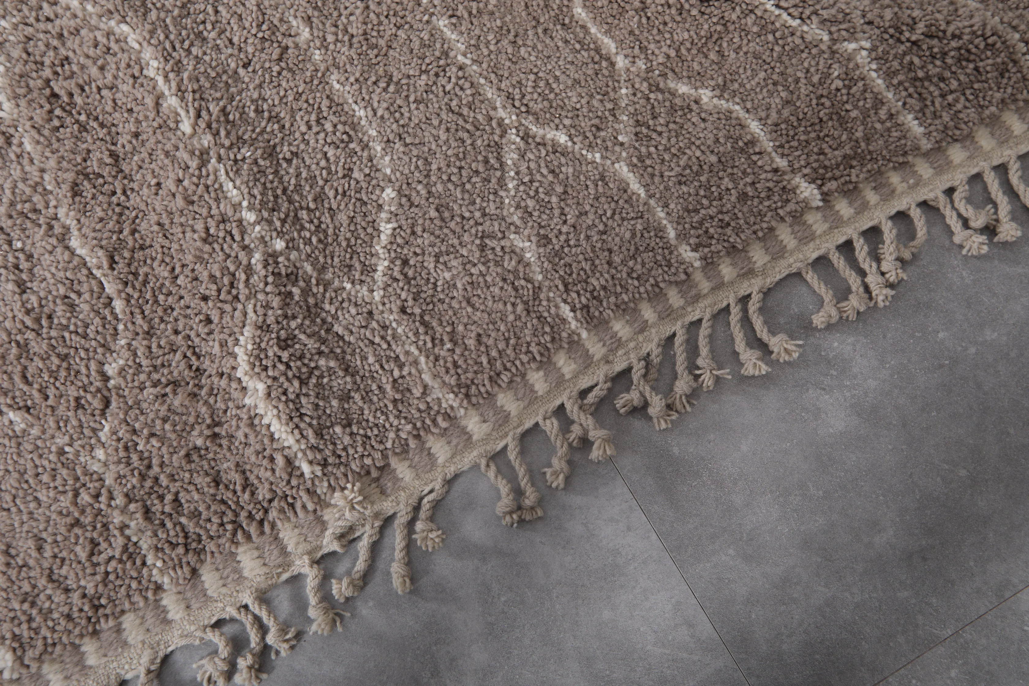 Handmade Moroccan Rug - 10.4 x 10.3 Feet | Wool Berber Carpet