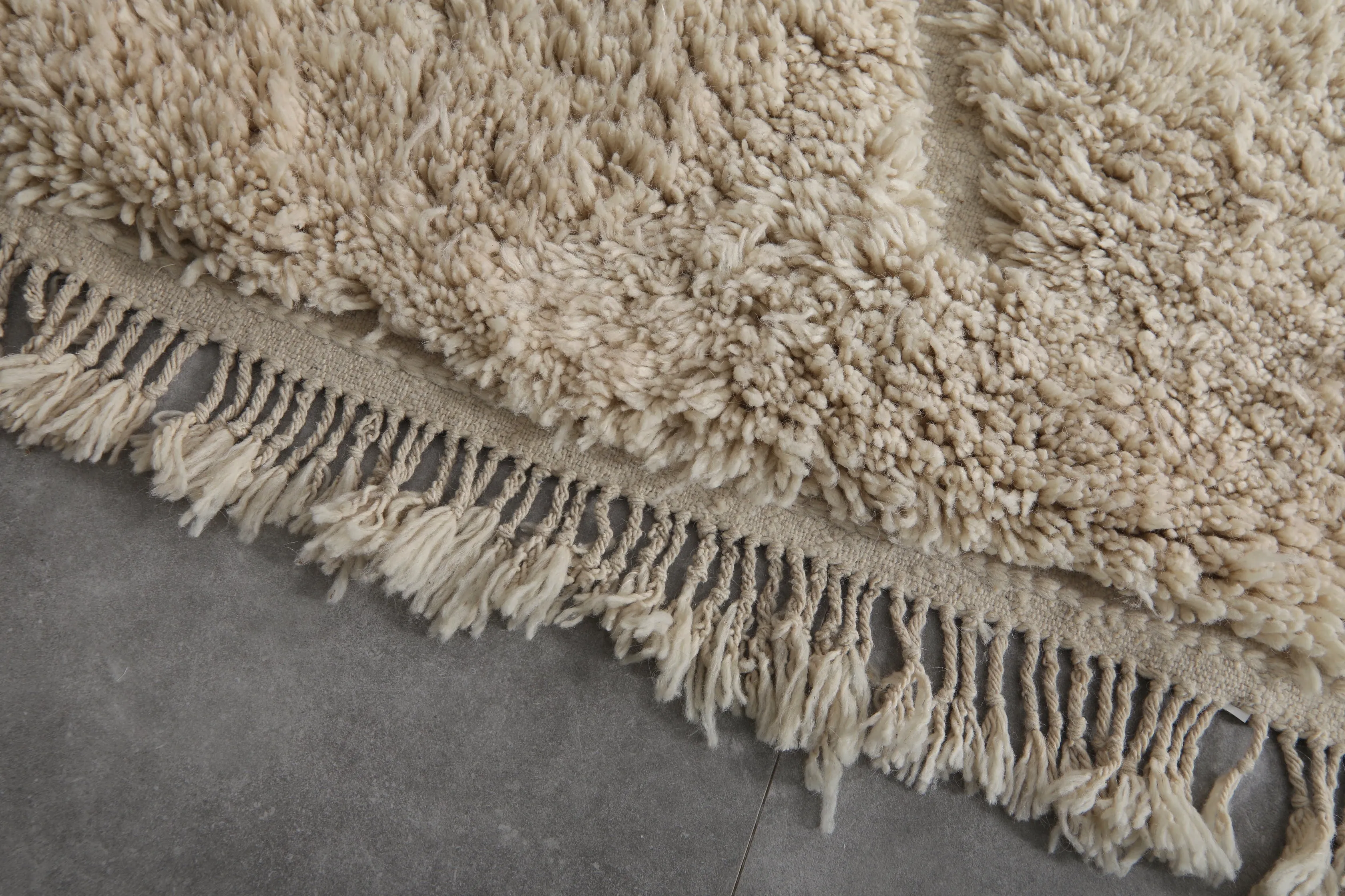 Handmade Wool Rug  - Custom rug - Moroccan rug
