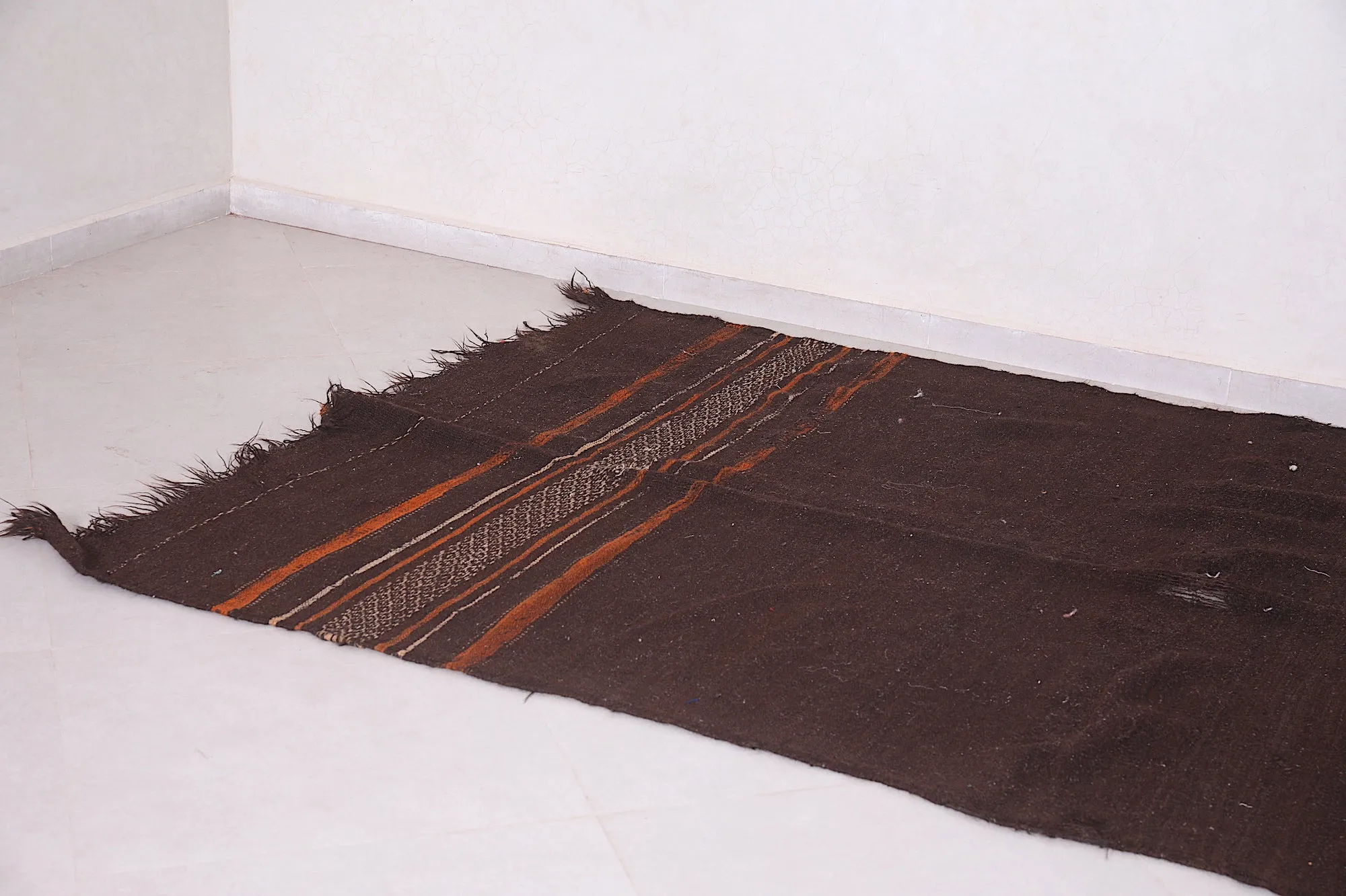 Handwoven Kilim 5.3 x 9.8 Feet – Rustic Moroccan Rug