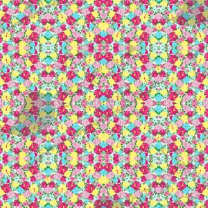 Heritage Floral Lilly Inspired Small Scale Vinyl Sheet