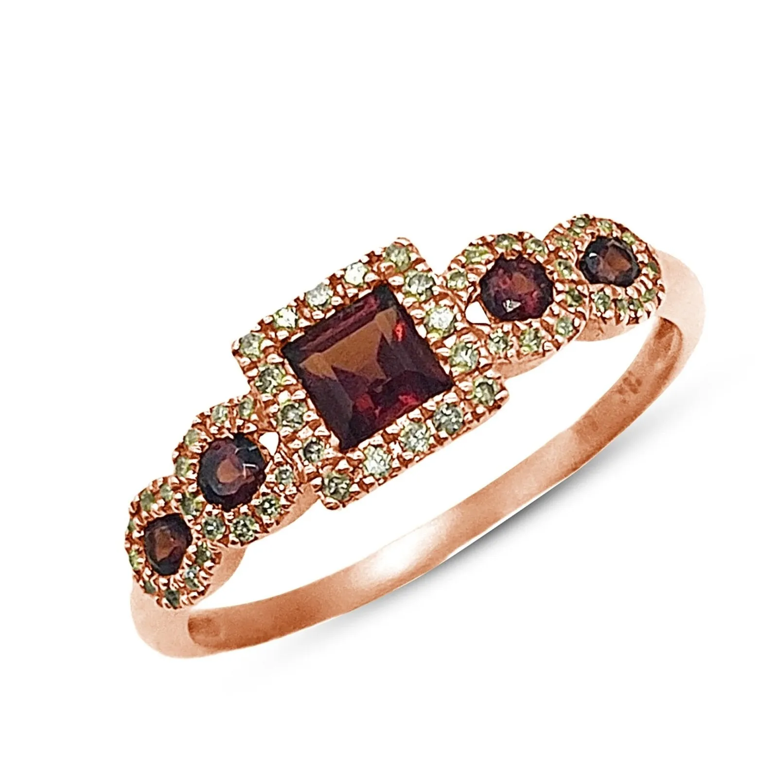 Heritage Garnet and Diamond Ring