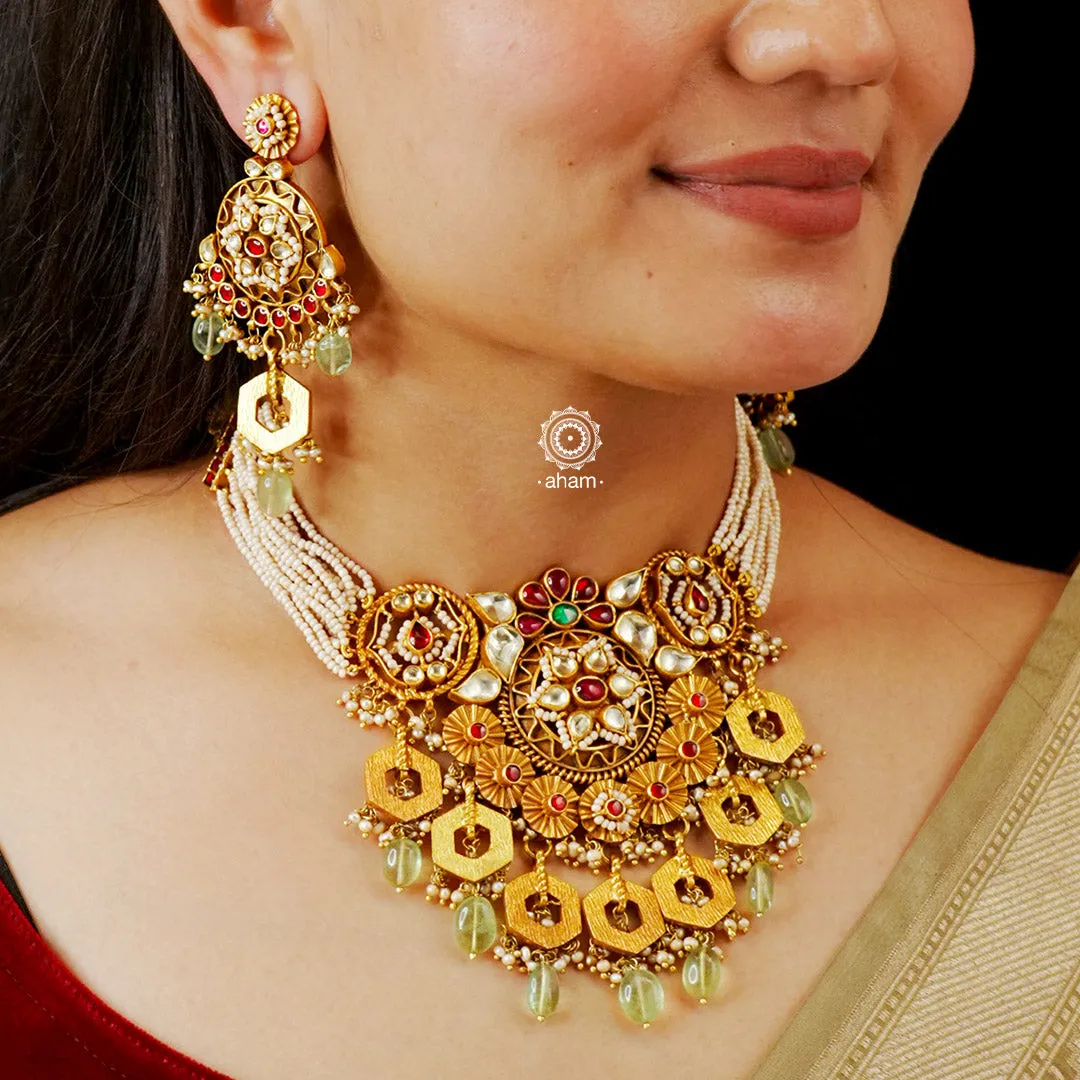 Heritage Gold Dipped Silver Set