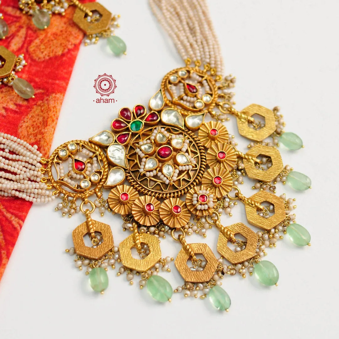Heritage Gold Dipped Silver Set