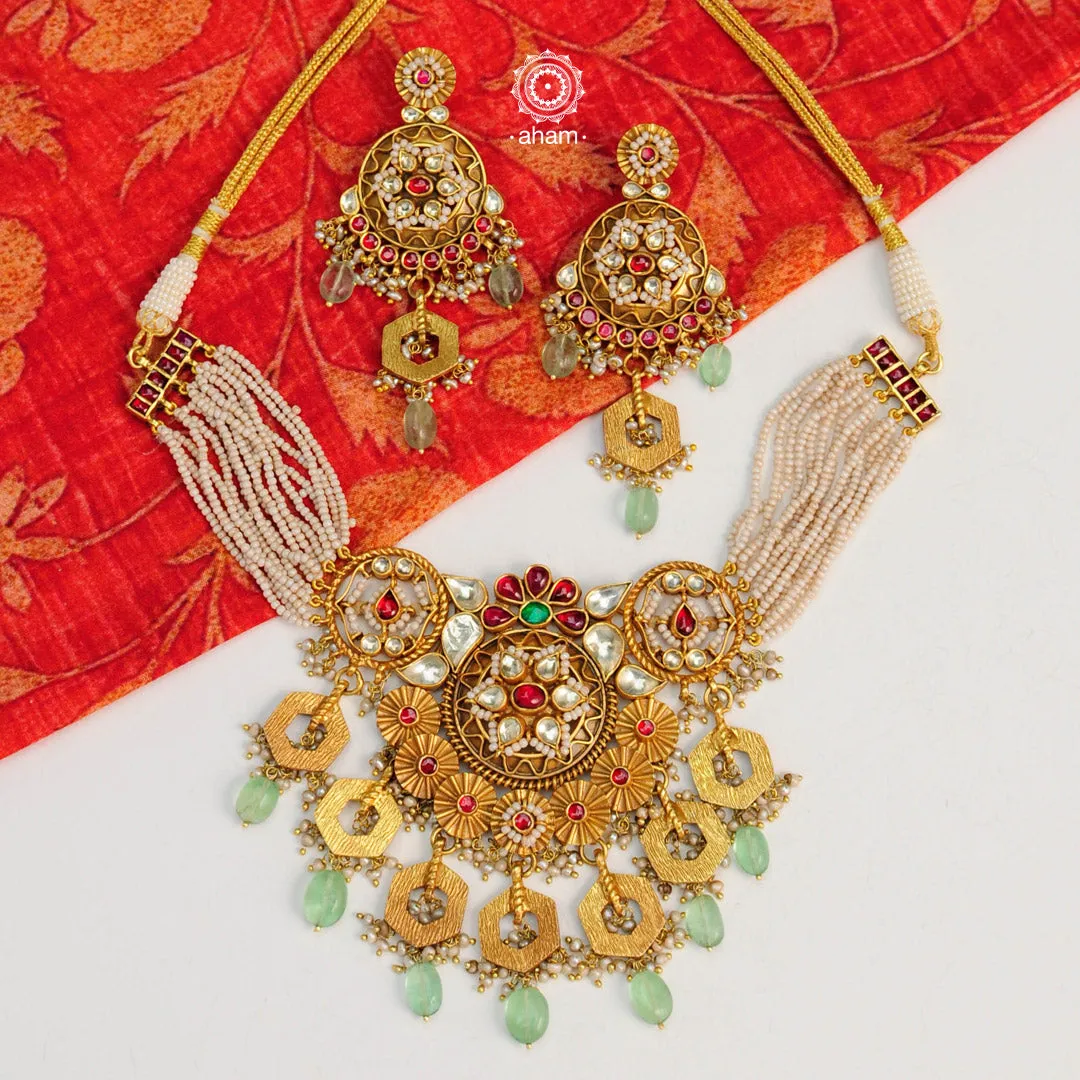 Heritage Gold Dipped Silver Set