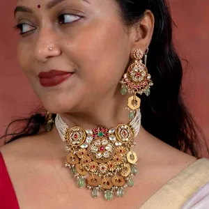 Heritage Gold Dipped Silver Set